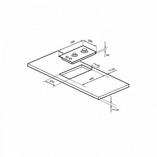 Варочная панель MILLEN MGHG 301 WH