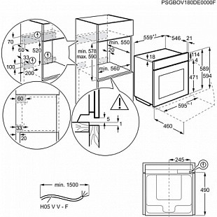 Духовой шкаф ELECTROLUX OKA9S31WZ
