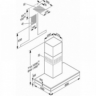Вытяжка MIELE DA6690W BRWS