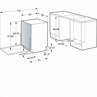 Посудомоечная машина GORENJE GV631E60