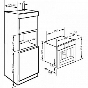 Кофемашина SMEG CMSC45NE