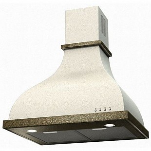 Вытяжка KRONASTEEL ALISA 600 WHITE/BRONZE ELECTRONIC