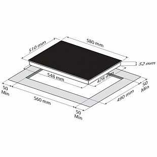 Варочная панель KORTING HI 62022 B