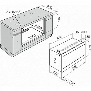 Духовой шкаф MIELE H6890BP EDST/CLST