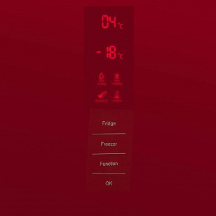 Холодильник MAUNFELD MFF200NFR INVERTER