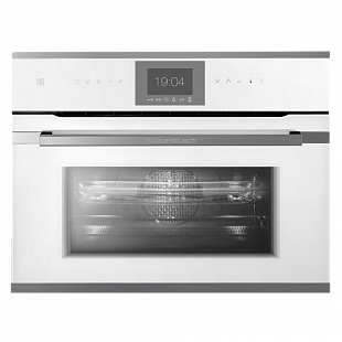 Компактный духовой шкаф с СВЧ KUPPERSBUSCH CBM 6550.0 W3 SILVER CHROME