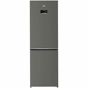 Двухкамерный холодильник Beko B3R0CNK362HG серебристый
