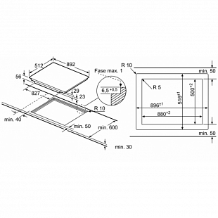 Индукционая варочная панель BOSCH PXV901DV1E