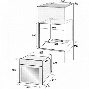 Духовой шкаф BEKO BIE22400XM