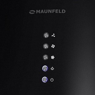 Вытяжка MAUNFELD LEE LIGHT ISLA 35 ЧЕРНЫЙ