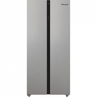 Холодильник WEISSGAUFF WSBS 500 INVERTER NOFROST BRU STEEL GLASS