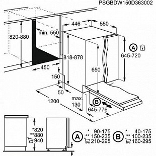 Встраиваемая посудомоечная машина ZANUSSI ZSLN2321