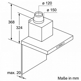 Вытяжка BOSCH DWB 09 W 651