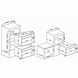 Духовой шкаф SMEG SF4920VCX1