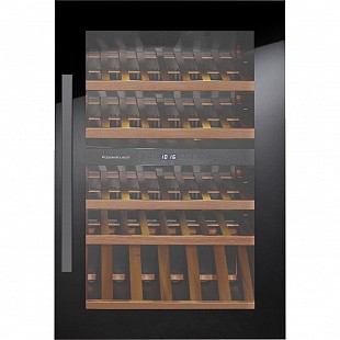 Встраиваемый винный шкаф KUPPERSBUSCH FWK 2800.0 S3 SILVER CHROME