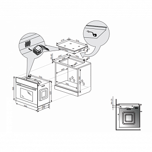 Духовой шкаф HANSA BOES684097