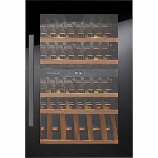 Встраиваемый винный шкаф KUPPERSBUSCH FWK 2800.0 S3 SILVER CHROME