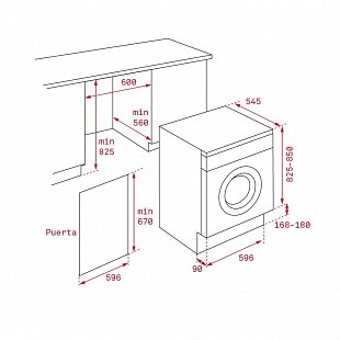Стиральная машина TEKA LSI5 1481