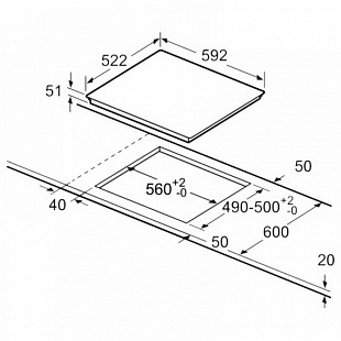 Варочная панель BOSCH PUE 631 BB 2 E