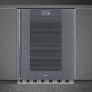 Встраиваемый винный шкаф SMEG CVI138RWS2