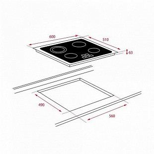 Варочная панель TEKA TT 6420