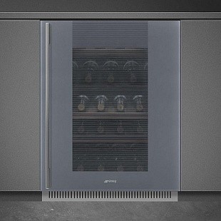 Встраиваемый винный шкаф SMEG CVI138RS3