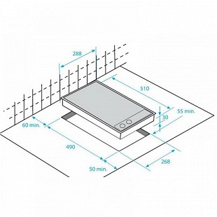 Варочная панель BEKO HDCG 32220 FX