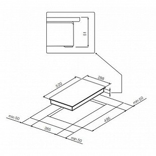 Варочная панель GRAUDE EK 30.0 W