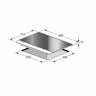 Варочная панель FULGOR QLH 705 G WK WH