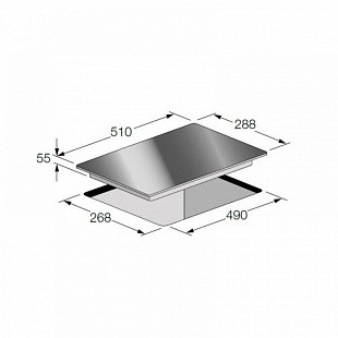 Варочная панель FULGOR CH 302 ID TC WH