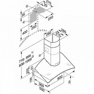 Вытяжка MIELE DA 249-2