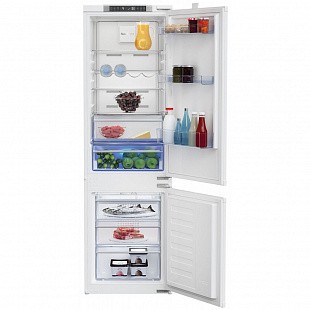 Встраиваемый двухкамерный холодильник Beko BCNA 275 E2S