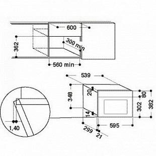 Микроволновая печь WHIRLPOOL AMW730/WH
