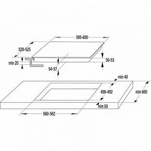 Варочная панель GORENJE ECT 644 BCSC