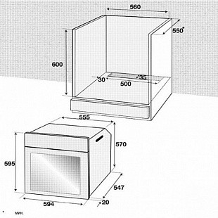 Духовой шкаф BEKO BIM 22301 XCS