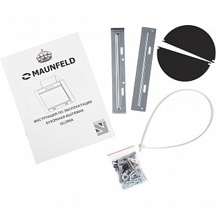 Вытяжка MAUNFELD GLORIA 90 INOX GLASS TRANSPARENT