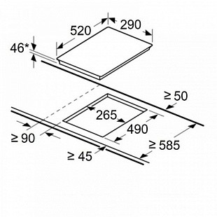 Варочная панель MAUNFELD CVCE292MBK