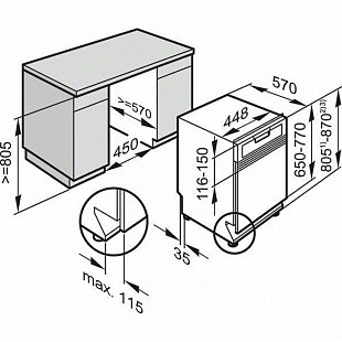 Посудомоечная машина MIELE G 4860 SCVI