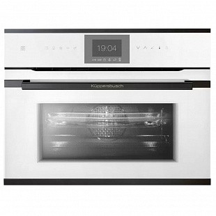 Компактный духовой шкаф с СВЧ KUPPERSBUSCH CBM 6550.0 W2 BLACK CHROME