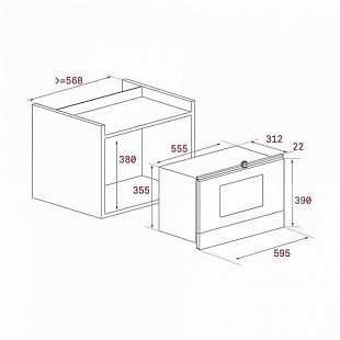 Микроволновая печь TEKA ML 822 BIS L WHITE