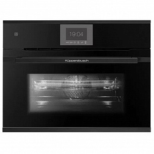 Компактный духовой шкаф с СВЧ KUPPERSBUSCH CBM 6550.0 S5 BLACK VELVET