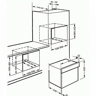 Духовой шкаф SMEG S45MCX2